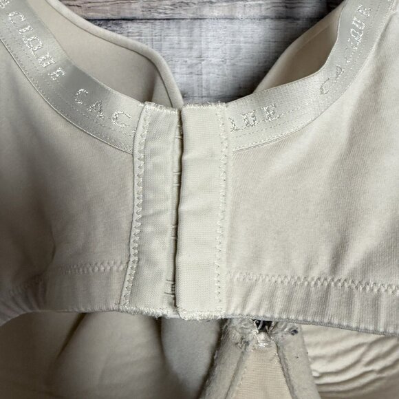 Cacique Lane Bryant Beige Lightly Lined T-Shirt Bra size 46DD - Picture 5 of 9